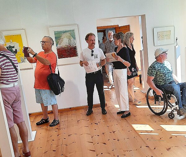 Kunsthaus koldenhof, Ausstellung, Falko Behrendt, Claus Lindner