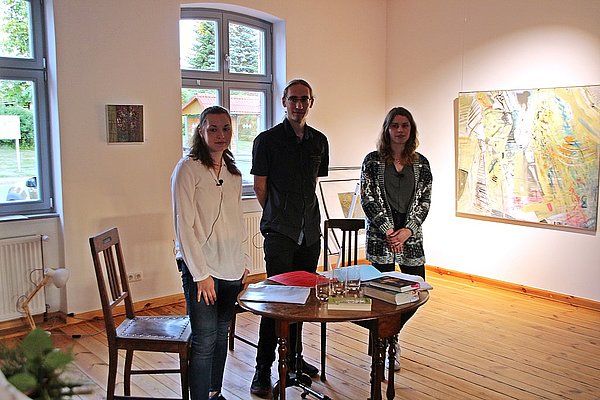 Kunsthaus Koldenhof, Lesung von Abiturienten