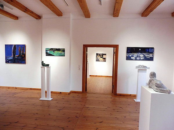 Ausstellung: Gertraud Wendlandt, Skulptur und Kedron Barrett, Malerei