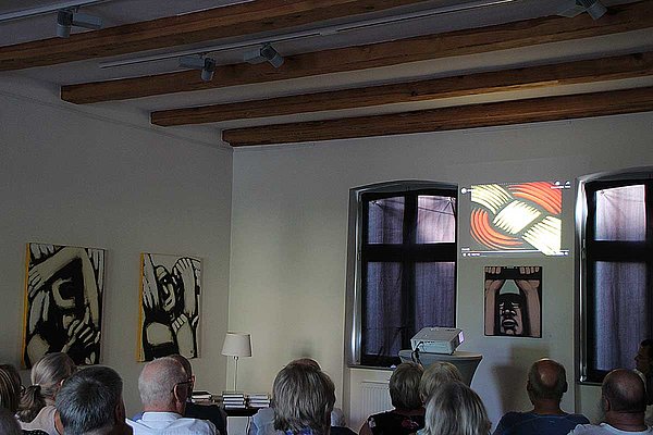 Kunsthaus Koldenhof, Lesung von Hans-Hendrik Grimmling