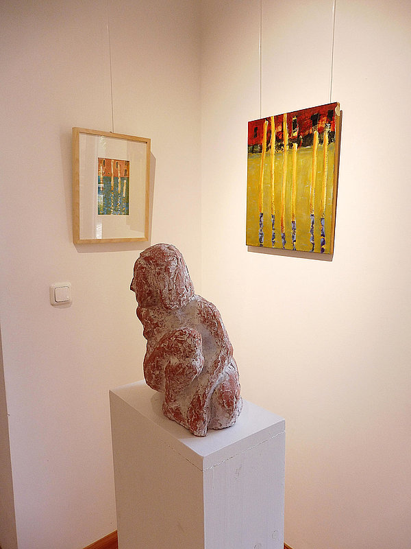 Ausstellung: Gertraud Wendlandt, Skulptur und Kedron Barrett, Malerei