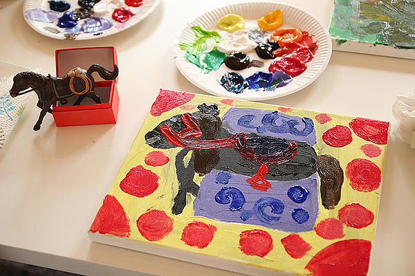 Kunsthaus Koldenhof, “Malen mit dem Maler“ mit Sven Ochsenreither Kunsthaus Koldenhof, “Malen mit dem Maler“ mit Sven Ochsenreither