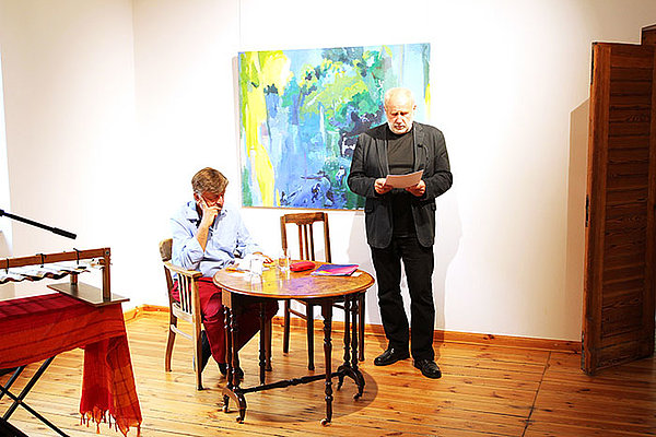 Kunsthaus Koldenhof, 2. Ausstellung des Jahres Reinhard Stangl, Malerei