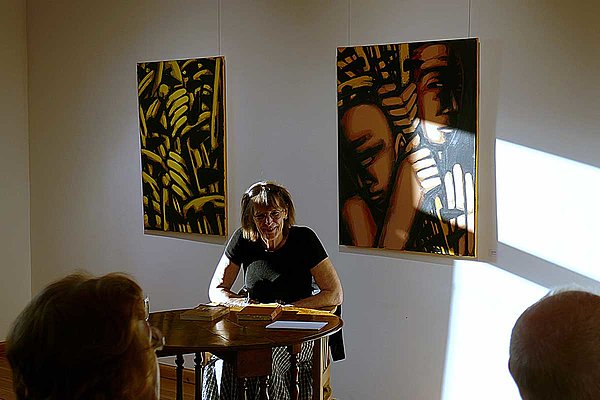 Kunsthaus Koldenhof, Lesung von Pauline de Bok Kunsthaus Koldenhof, Lesung von Pauline de Bok