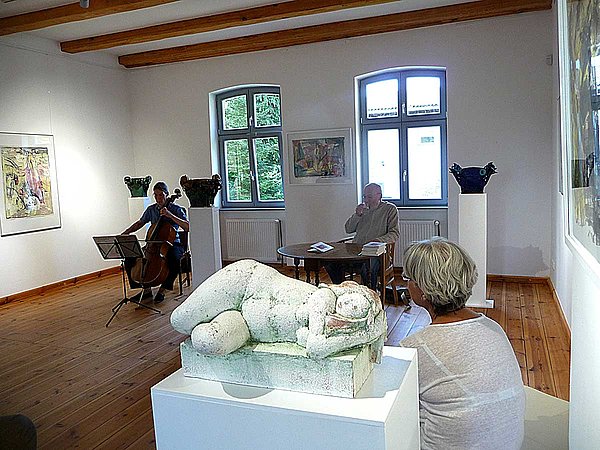 Kunsthaus Koldenhof, Lesung Wolfgang Maercker