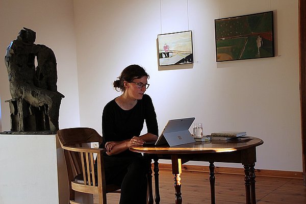 Kunsthaus Koldenhof, Lesung von Lucia Leidenfrost 