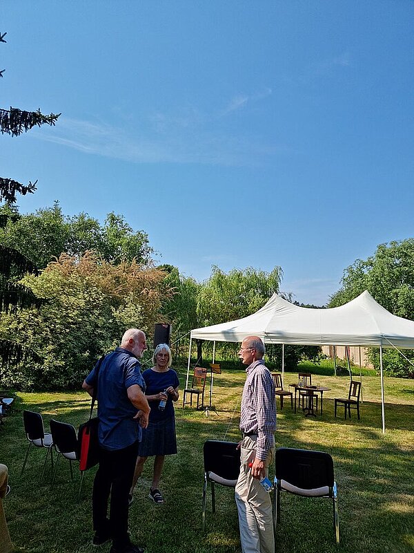 Finissage Robert Metzkes, Skulpturen Barbara Putbrese, Malerei