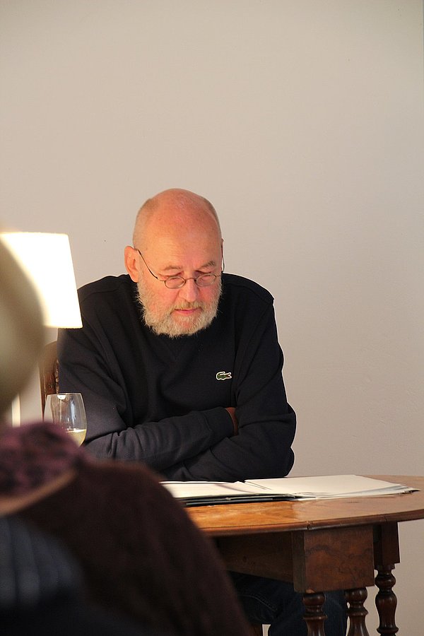 Kunsthaus Koldenhof, Lyriklesung von Wolfgang Maercker