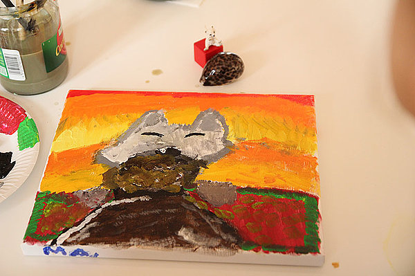 Kunsthaus Koldenhof, “Malen mit dem Maler“ mit Sven Ochsenreither Kunsthaus Koldenhof, “Malen mit dem Maler“ mit Sven Ochsenreither