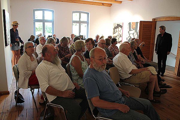 Kunsthaus Koldenhof, Lesung von Hans-Hendrik Grimmling