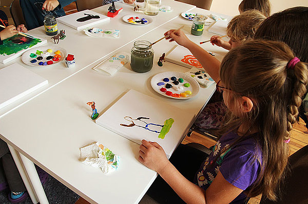 Kunsthaus Koldenhof, “Malen mit dem Maler“ mit Sven Ochsenreither Kunsthaus Koldenhof, “Malen mit dem Maler“ mit Sven Ochsenreither