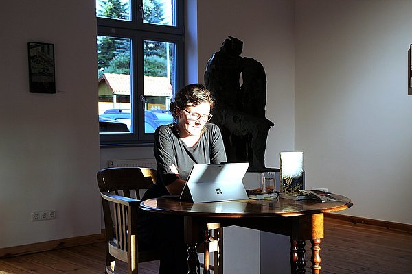 Kunsthaus Koldenhof, Lesung von Lucia Leidenfrost