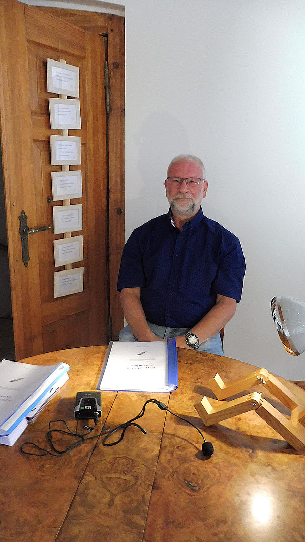 musikalische Lesung, Ralf Kreimann: Kurz- und Kleingeschichten,  Darius Blaskiewitz (Viola), Cornelia Börngen (Violoncello)