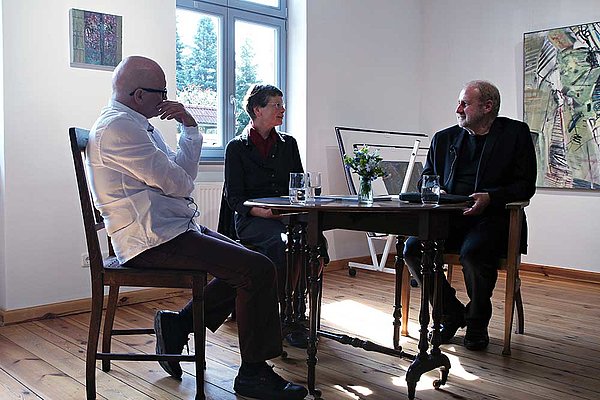 Kunsthaus Koldenhof, Ausstellungseröffnung Irene Sohler und Bernhard Schrock