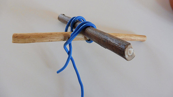 Inga Carrière vermittelte in ihrer Ausstellung Techniken