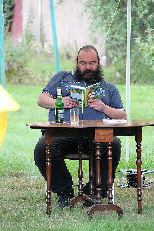 Lesung, Harald Jöllinger: 'Marillen & Sauerkraut', Kurzgeschichten, Verlag: 'Kremayr&Scheriau', Wien