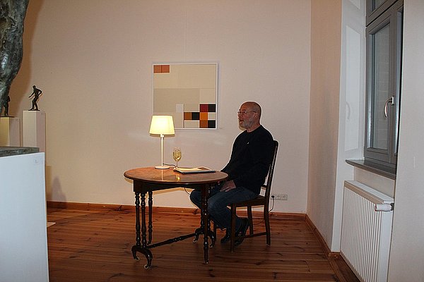 Kunsthaus Koldenhof, Lyriklesung von Wolfgang Maercker