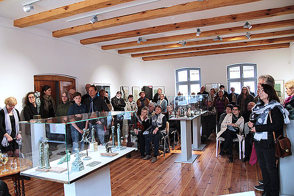 Kunsthaus Koldenhof, 1. Ausstellung des Jahres Falko Behrendt und Grafik Wolfgang Friedrich