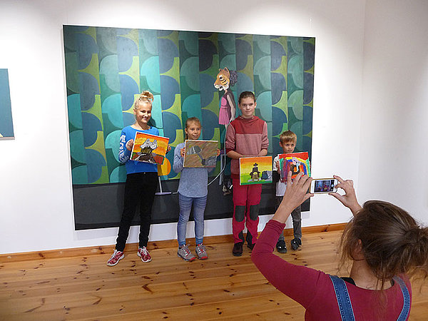 Kunsthaus Koldenhof, “Malen mit dem Maler“ mit Sven Ochsenreither Kunsthaus Koldenhof, “Malen mit dem Maler“ mit Sven Ochsenreither