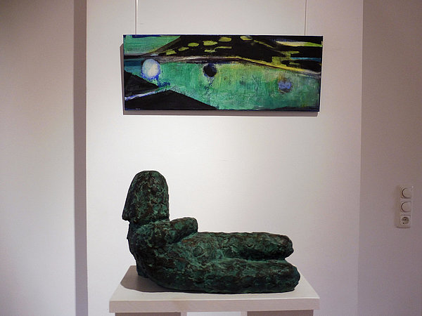 Ausstellung: Gertraud Wendlandt, Skulptur und Kedron Barrett, Malerei