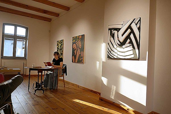 Kunsthaus Koldenhof, Lesung von Pauline de Bok Kunsthaus Koldenhof, Lesung von Pauline de Bok