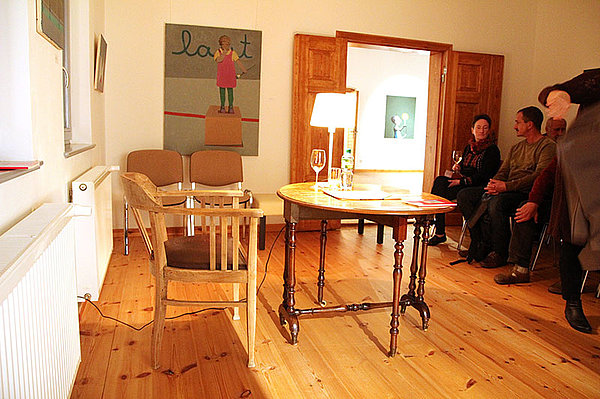 Kunsthaus Koldenhof, Lesung von Wolfgang Maercker