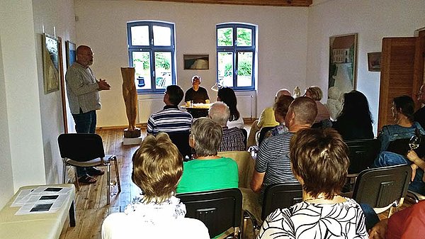 Kunsthaus Koldenhof, Lesung von Martin Ahrends