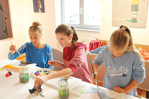 Kunsthaus Koldenhof, “Malen mit dem Maler“ mit Sven Ochsenreither Kunsthaus Koldenhof, “Malen mit dem Maler“ mit Sven Ochsenreither