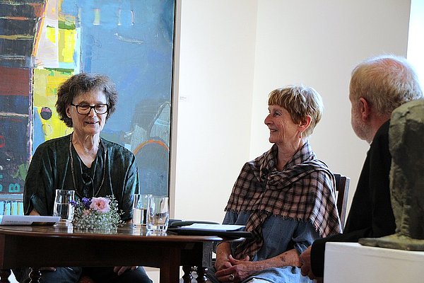 Kunsthaus Koldenhof, Ausstellungserö!nung von Annelise Hoge, Malerei und Sylvia Hagen, Bildhauerei