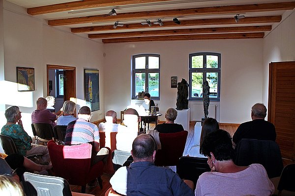 Kunsthaus Koldenhof, Lesung von Lucia Leidenfrost 